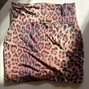 Lily Rose Leopard Print Skirt